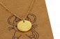Preview: Kette "Yogamaus" Vergoldet