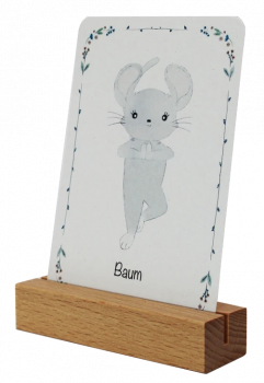 Preview: Kartenset Yogamäuse