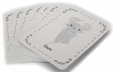 Kartenset Yogamäuse