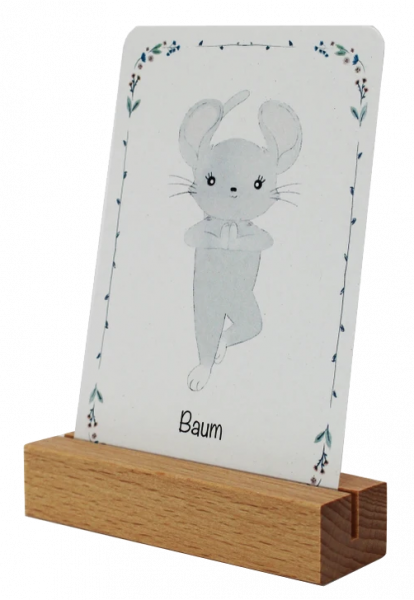 Kartenset Yogamäuse