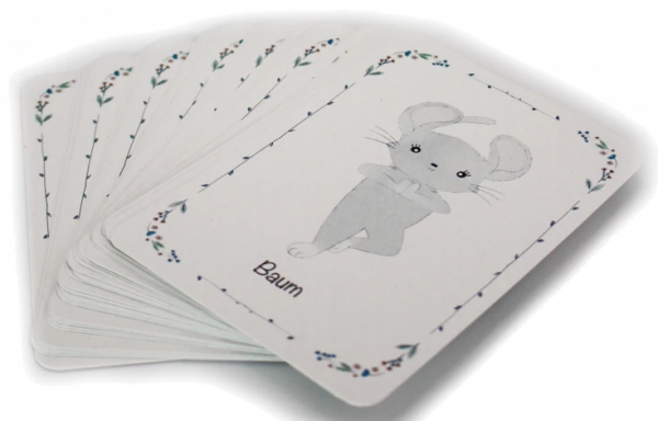 Kartenset Yogamäuse